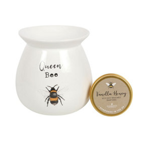 Ceramic Queen Bee Wax Melt Burner Set