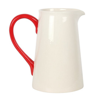 Ceramic Robin Design Flower Jug Vase (H24 cm)