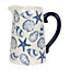 Ceramic Seashell Design Flower Jug Vase (H17cm)