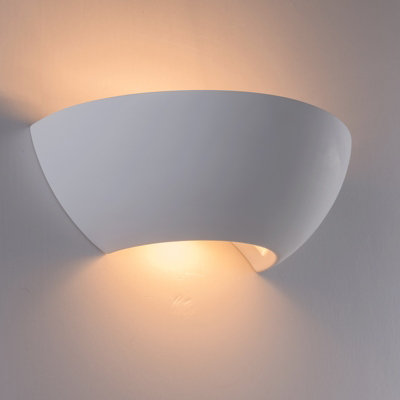 Half circle deals light fixture