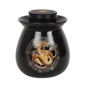 Ceramic Wax Melt Burner Set - Litha Dragon