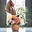 Ceramic Woven Texture Indoor Plant Pot H11cm