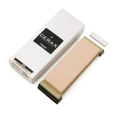 Cerax 6060 Super Fine Finishing Whetstone (with rubber frame & Nagura stone) Size 1 6000gr
