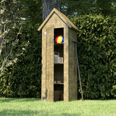 Cerland Opale Wooden Sentry Shed 2 x 2 Pressure Treated Lockable - 3
