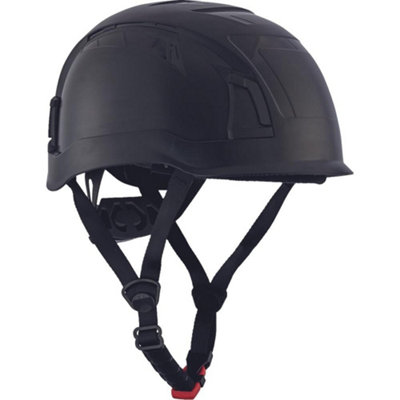 Cerva ALPINWORKER PRO black insulated unvented chinstrap safety helmet