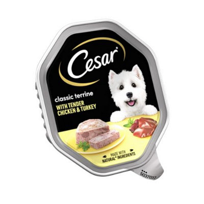 Cesar Classic Terrine With Tender Chicken & Turkey 150g x 14