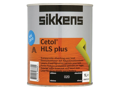 Cetol Hls Plus Translucent Woodstain Ebony 1 Litre