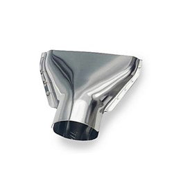 A heat gun surface nozzle with a wide opening, designed for evenly distributing heat over a larger area.