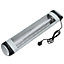 CGC 2000W Black and Silver Wall Mounted Electric Heater