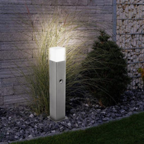 CGC AMARA Dark Grey Anthracite Outdoor Post Light With PIR Motion Sensor