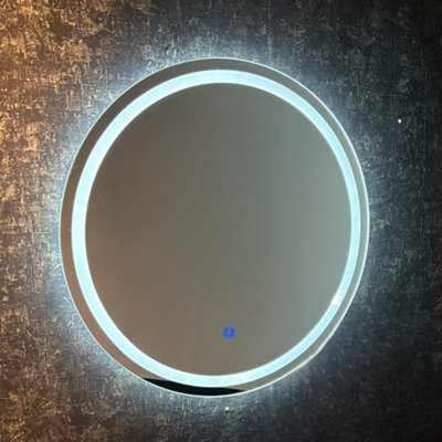 CGC AURELIA 600mm Round LED Mirror Light with 3 CCT switch