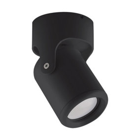 CGC Black GU10 Ceiling Wall Spot Light With Adjustable Head