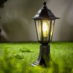 Garden post on sale lights b&q
