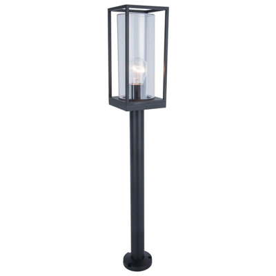 CGC CHLOE Black Outdoor Lantern Post Light