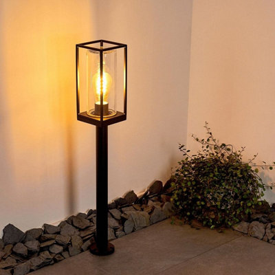 CGC CHLOE Black Outdoor Lantern Post Light