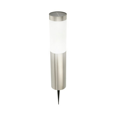 CGC COZE Stainless Steel Spike Mount Solar Post Lamp 4000K LED Light IP44 560mm