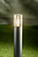 CGC Dark Grey Anthracite Outdoor 0.5m Post Bollard Light Smoked Diffuser Modern Garden Patio Outside Driveway Path Terrace E27