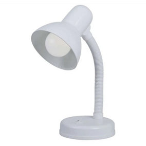 CGC FLEXI White Traditional Flexible Desk Lamp