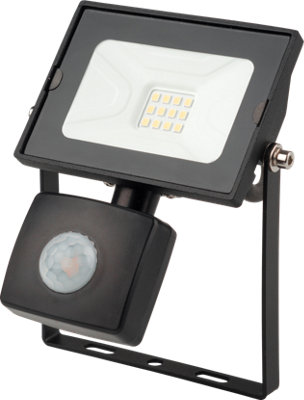 CGC Lighting 10W PIR Motion Sensor 900lm LED Floodlight 4000k IP44 Flood Light