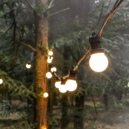 CGC Lighting Modern Contemporary Mains-powered Neutral 20 LED Outdoor String lights