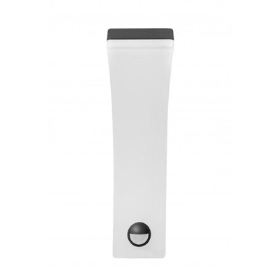 CGC MATEO Curved LED Wall Light with PIR Motion Sensor Full Opal Front ...