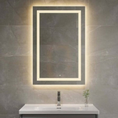 CGC SIERRA Square LED Mirror Light 4000k Natural White