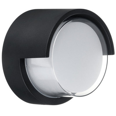 CGC SOPHIA Black & White Round LED Wall Or Ceiling Light