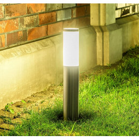 CGC Stainless Steel Outdoor Garden Short Post Pathway Light