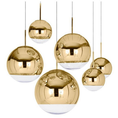 CGC SUSAN Gold Ocean Globe Light