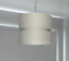 CGC Two Tier Cream Layer Lampshade Shade 30cm Ceiling Pendant Table Lamp Bedside Bedroom Lounge Hallway Kitchen