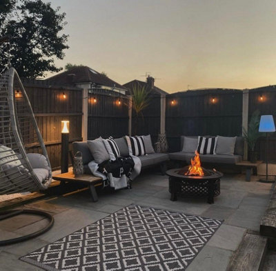 Vintage style sale outdoor string lights