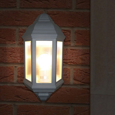 Half lantern discount pir b&q