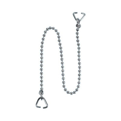CH4-18 18in Bath Chain + 2xTriangles - Stylish Upgrade for Modern Bathrooms