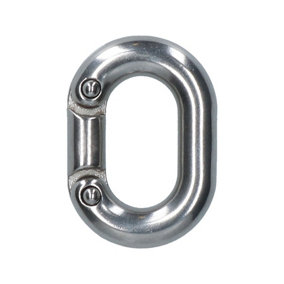 Chain Connecting Link 6mm Marine Grade Stainless Steel Split Join Shackle DK70