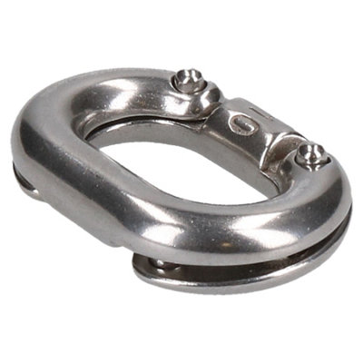 Chain Connecting Link 6mm Marine Grade Stainless Steel Split Join Shackle DK70