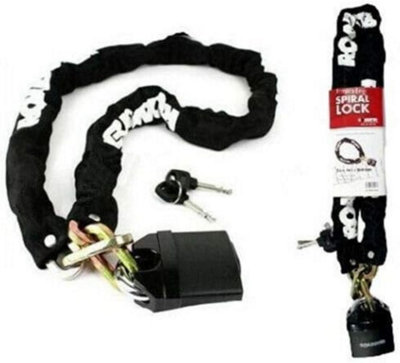 Chain Lock Bike Bicycle Heavy Duty Security Padlock Motorcycle Motorbike 0.9M