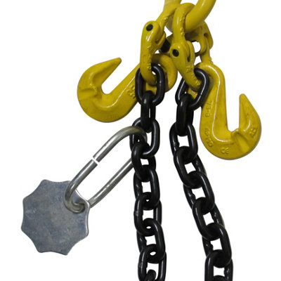 Chain Sling with Shortening Clutch Grade 80 4 Leg, 2M, 10MM (67T Bulk ...