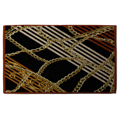 Chains & Stripes (Bath Towel) / Default Title