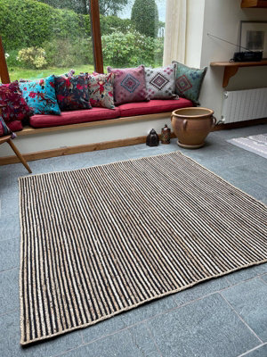 Wool And Jute Blend Rug