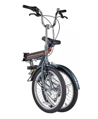 Challenge Holborn 20 inch Wheel Size Unisex Folding Bike Grey