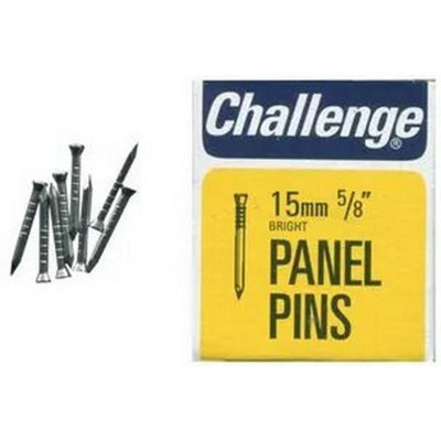 Challenge Steel Panel Pin Nails Steel (15mm)