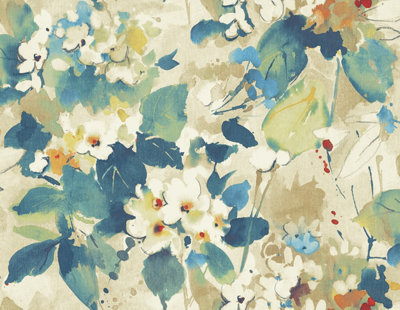 Chambon Floral Watercolor Unpasted Wallpaper