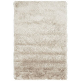 Champagne Super Soft Shaggy Sparkle Handmade Rug for Living Room and Bedroom-120cm X 180cm