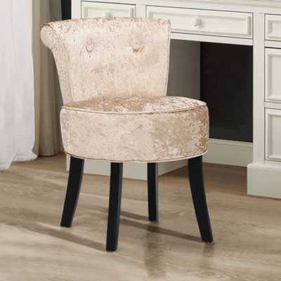 Champagne Velvet Dressing Champagne Dressing Table Stool Luxury Makeup Vanity  Desk Set With Stool, Vanity Table