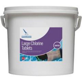 Champion Large Chlorine 200g Tablets 5kg  5 Kg from Janitorial Supplies