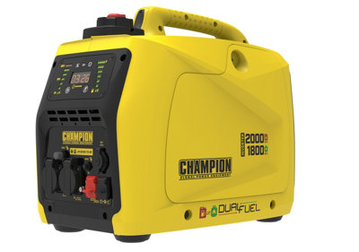 Champion Power Equipment 82001I-E-DF 2000 Watt LPG Dual Fuel Inverter Generator