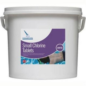 Champion Small Chlorine 20g Tablets  5 kg