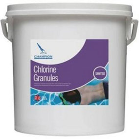 Champion Stabilised Chlorine Granules 55 5kg  5 kg