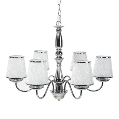 Chandelier BRADANO Metal Silver