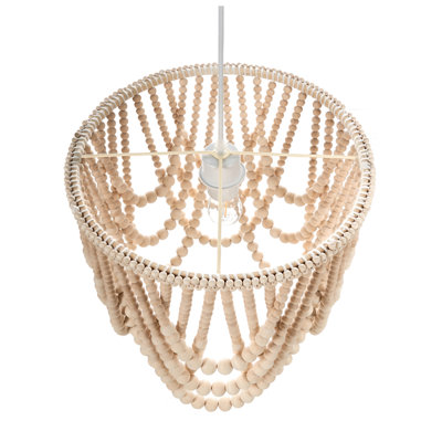 Chandelier VERUGAL Wood Light Brown
